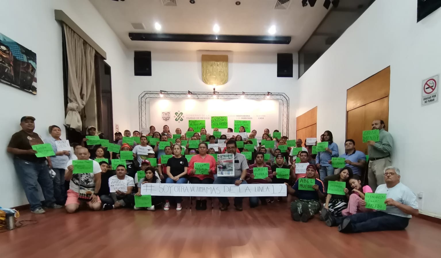 Además de la despedida que se organizó ella misma en el Zócalo de la Ciudad de México, con miles de personas a las que “apoyaron con la transportación” (eufemismo de acarrear), la ex jefa de Gobierno, Claudia Sheinbaum, tuvo otra despedida, ésta no oficial