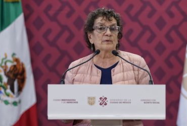 La secretaria de Gestión Integral de Riesgos y Protección Civil del Gobierno capitalino, Myriam Urzúa dijo que aproximadamente 5 mil funcionarios públicos participarán en el Simulacro Nacional del próximo 19 de septiembre a las 12 del día. FOTO: Especial