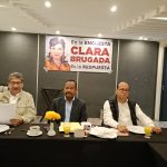 En pleno arranque del levantamiento de la encuesta con la que definirán quién encabezará la Coordinación de los Comités de Defensa de la Cuarta Transformación en la Ciudad de México, la agrupación política nacional “Misión Esperanza” manifestó su apoyo a Clara Brugada. FOTO: Campaña Brugada