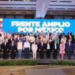 Salvo que ocurra algo totalmente imprevisto, el PAN terminará poniendo a quien abandere al Frente Amplio por la Ciudad de México a la Jefatura de Gobierno, así como otras tres candidaturas a las gubernaturas que estarán en disputa el próximo año; al PRI le tocarán otras cuatro, y al PRD solamente una. FOTO: X / Frente Amplio