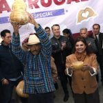 Brugada le dijo a Cuevas que ella pidió licencia a su cargo como alcaldesa de Iztapalapa por lo que ya no le corresponde otorgar permisos para usar la vía pública. FOTO: X / Brugada