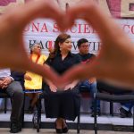La aspirante a la candidatura de Morena para la Jefatura de Gobierno Clara Brugada dijo que la juventud merece vivir en la “Ciudad Utopía” y consideró que dicho sector de la población simpatiza con la llamada Cuarta Transformación. FOTO: X / Brugada