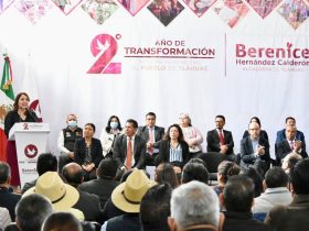 Berenice Hernández destacó que la transformación de nuestra alcaldía “se ve y se vive”, señaló la alcaldesa al destacar que actualmente son reencarpetados 97 mil metros cuadrados de vialidades. FOTOS: Especial