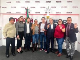 La alcaldesa de Morena en Venustiano Carranza va por la reelección. Será de nuevo la abanderada de ese partido para la contienda de 2024, según confirmaron los dirigentes morenistas en la capital del país. FOTO: Morena CDMX