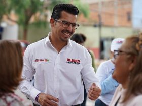 Ulises Labrador, candidato a diputado federal de Morena, ofreció constitucionalizar los beneficios sociales para asegurar un mínimo de bienestar sustentable a largo plazo, propuesta que se alinea con los ejes de la candidata a la Presidencia, Claudia Sheinbaum. FOTO: Especial