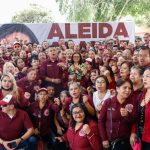 La candidata a la Alcaldía Iztapalapa, Aleida Alavez dijo que logrará un acuerdo que fortalezca los derechos laborales de los trabajadores en caso de que sea favorecida por el voto el próximo 2 de junio, y además dejó en claro que se acabó la venta de plazas en el gobierno de esa demarcación. FOTO: Especial