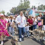 El candidato para gobernador de la alcaldía Gustavo A. Madero por la alianza de los partidos Morena, PT y PVEM, construiría, de ganar las elecciones del 2 de junio, tres clínicas veterinarias de alta calidad, en pro del bienestar de las mascotas en dicha demarcación territorial. FOTO: Especial