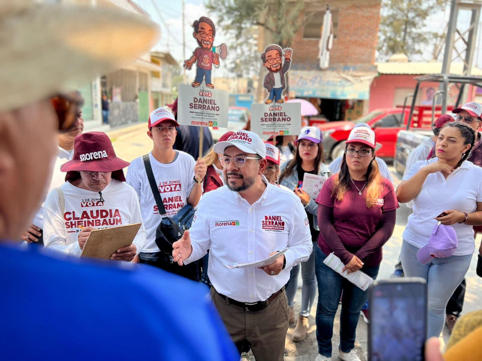 Daniel Serrano, dio a conocer que en su calidad de candidato a la presidencia municipal de Cuautitlán Izcalli pidió al Instituto Electoral del Estado de México la celebración de un debate con la candidata del "PRIAN". FOTO: Especial