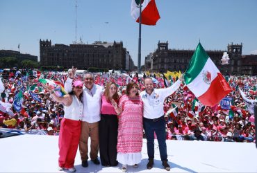 Santiago Taboada, candidato a la Jefatura de Gobierno de la Ciudad de México por el PRI, PAN y PRD se consideró aspiracionista y prometió hacer de la capital mexicana el mejor lugar para vivir. FOTO: Especial