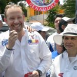 Una multitud recibe a Taboada y a Saldaña en El Rosario, Azcapotzalco