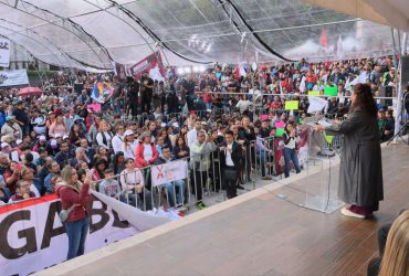 Este viernes, durante el segundo día de su gira de agradecimiento por la Ciudad de México, la jefa de Gobierno electa, Clara Brugada Molina, visitó las alcaldías Cuajimalpa y La Magdalena Contreras. FOTO: Especial