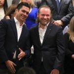 Santiago Taboada terminó por dejar en el camino más de 2 millones 160 mil votos que obtuvo en la elección pasada como candidato a la Jefatura de Gobierno de la Ciudad de México. Reapareció este jueves haciendo proselitismo en público, pero no para él, sino para su jefe político, Jorge Romero, candidato a la presidencia nacional del PAN.