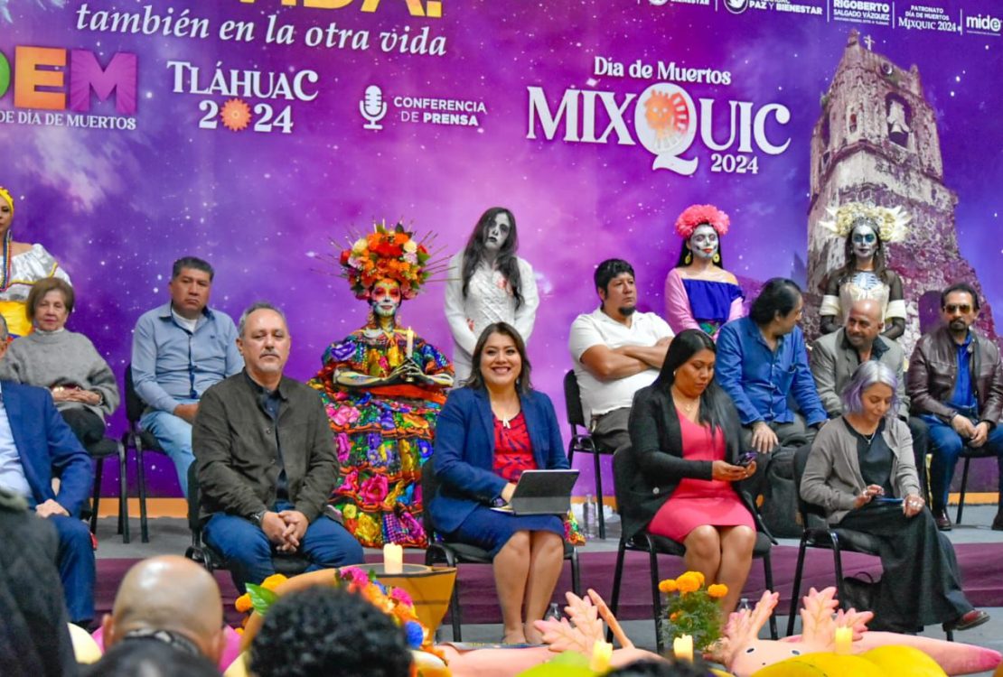 La alcaldesa de Tláhuac, Berenice Hernández Calderón, anunció oficialmente la quinta edición del Festival Internacional de Día de Muertos (FIDDEM) 2024.