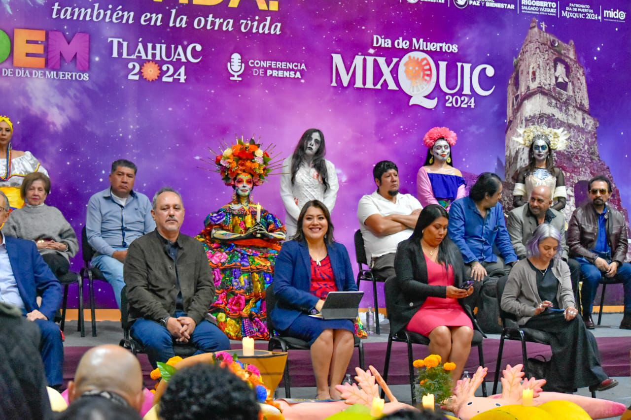 La alcaldesa de Tláhuac, Berenice Hernández Calderón, anunció oficialmente la quinta edición del Festival Internacional de Día de Muertos (FIDDEM) 2024.