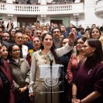 Ante el pleno del Congreso de la Ciudad de México, Bertha Alcalde Luján, rindió protesta como titular de la Fiscalía General de Justicia de la ciudad de México para los próximos 4 años, a pesar de las críticas de la oposición.