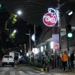 Tabe enciende 'luces de libertad' en 'barrio mágico' de MH. FOTOS: Especial