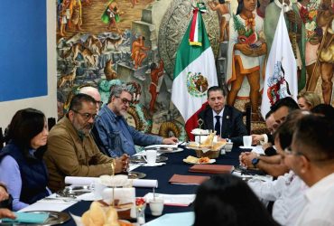 El alcalde de Coyoacán, Giovani Gutiérrez, destacó que se van priorizar también temas vinculados a la alimentación sana, contra las adicciones y seguridad en escuelas. FOTOS: Especial