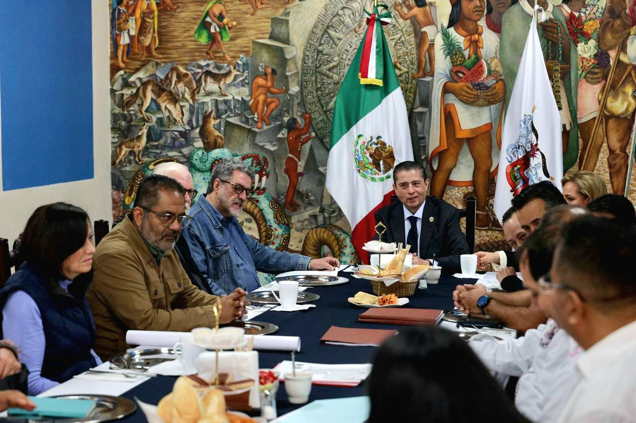 El alcalde de Coyoacán, Giovani Gutiérrez, destacó que se van priorizar también temas vinculados a la alimentación sana, contra las adicciones y seguridad en escuelas. FOTOS: Especial