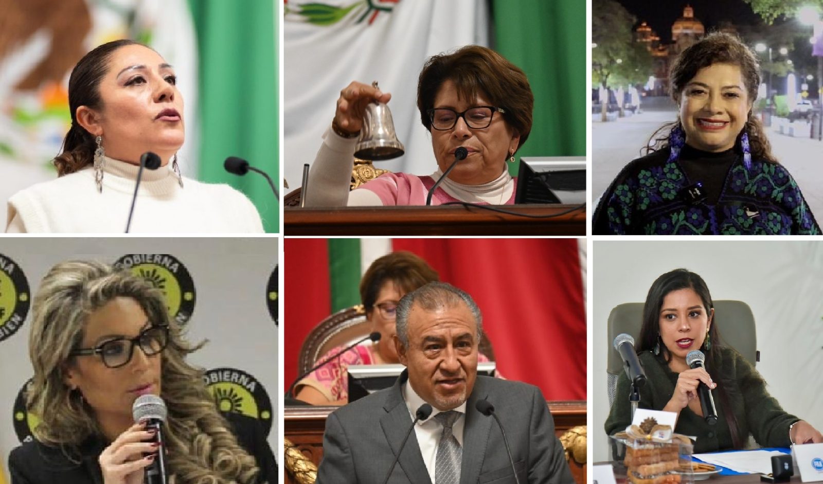 El cierre de 2024 dejó como saldo un buen pronóstico de quiénes van a ser los protagonistas, los personajes de la vida política de la Ciudad de México en este 2025, en los tres poderes, las Alcaldías, los partidos políticos, órganos autónomos. FOTOS: RRSS