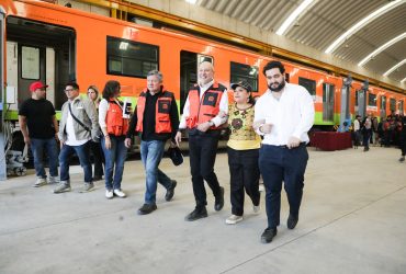 En el contexto de la incertidumbre sobre si se confirmará el relevo en la dirección general del Metro, la jefa de Gobierno, Clara Brugada, le dio un espaldarazo a Guillermo Calderón, actual titular de ese Sistema de Transporte Colectivo. FOTO: Especial