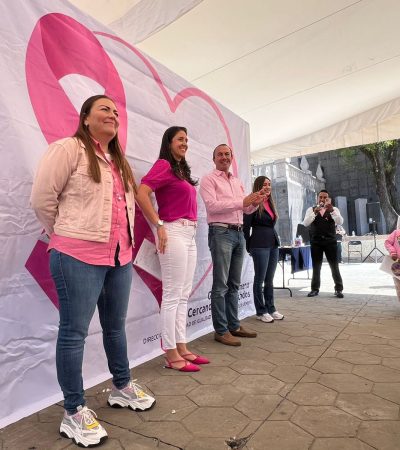 Más allá de que el despido de Polimnia Romana Sierra como directora general de Desarrollo Social se lo haya comunicado –indebidamente– la madre del alcalde, Carlos Orvañanos, la causa de fondo es sumamente delicada, y en buena medida consecuencia de que el edil abandone tanto la administración para andar de viajero o despachar en sus oficinas privadas. FOTO: X / Polimnia Romana