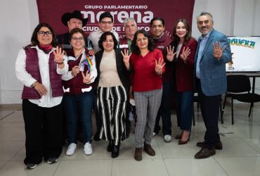 El legislador Alberto Martínez Urincho aseguró que el proceso, arduo y transparente, de inscripción de las y los interesados en ser parte del nuevo Poder Judicial en la capital del país. fue un rotundo éxito. FOTO: Especial