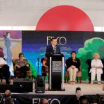  Giovani Gutiérrez Inaugura la 4ta Feria Internacional del Libro en Coyoacán. FOTO: Especial