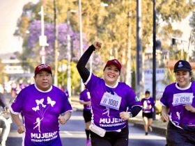 En la Gran Carrera «Tan Fuerte como una Mujer» participó la alcaldesa de Tláhuac, Berenice Hernández, quien agradeció la participación de todas las mujeres en una actividad de significativa importancia para conmemorar el Día Internacional de la Mujer.