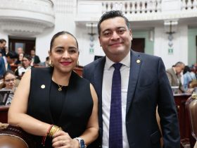 “Uno de los pilares de la izquierda, sí de la 4T, es acabar con la propiedad privada, y toman como modelo a Cuba y Venezuela”, expresó la Diputada Laura Álvarez en el pleno del Congreso. FOTO: Especial