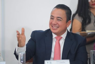 Concluidas las comparecencias de los alcaldes ante el Congreso de la Ciudad de México, hubo quienes se salieron por la tangente y no respondieron los señalamientos. Es el caso del alcalde de Gustavo A. Madero, Janecarlo Lozano Reynoso (Morena). FOTO: Especial