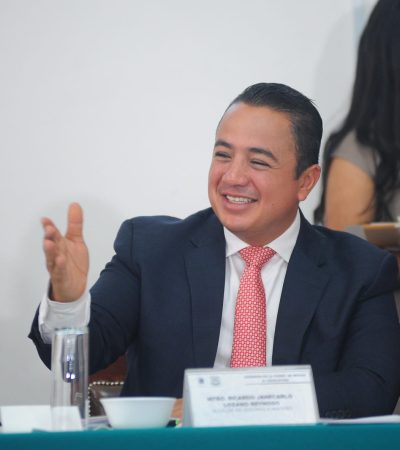 Concluidas las comparecencias de los alcaldes ante el Congreso de la Ciudad de México, hubo quienes se salieron por la tangente y no respondieron los señalamientos. Es el caso del alcalde de Gustavo A. Madero, Janecarlo Lozano Reynoso (Morena). FOTO: Especial