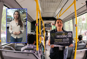 Astrid Espinosa Perera, secretaria de Formación y Capacitación del PAN CDMX, denunció que los pinchazos ya son un “cáncer” para el sistema de transporte público y el que hayan llegado hasta Ciudad Universitaria es más preocupante. FOTO: Especial