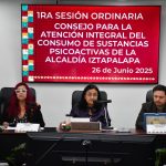 Aleida Alavez exhorta a estrechar coordinación contra las adicciones