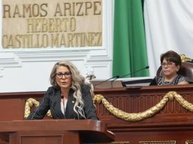 Mediante un pronunciamiento público, la dirigente del PRD capitalino reconoció la valentía de cada persona que ha salido a las calles a exigir justicia, respeto y reconocimiento, y por lo que refrendó su postura como un partido aliado de la diversidad. FOTO: Especial