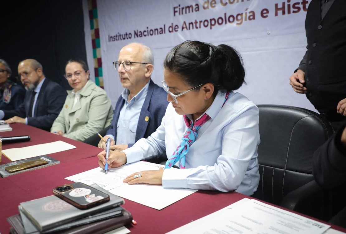 En el marco de la firma del Convenio Marco de Colaboración entre el Instituto Nacional de Antropología e Historia y la alcaldía Iztapalapa, la edil Aleida Alavez Ruiz anunció que la Tira de Tetepilco se expondrá en escuelas de la demarcación.