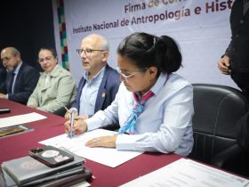 En el marco de la firma del Convenio Marco de Colaboración entre el Instituto Nacional de Antropología e Historia y la alcaldía Iztapalapa, la edil Aleida Alavez Ruiz anunció que la Tira de Tetepilco se expondrá en escuelas de la demarcación.