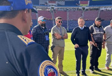 La alcaldía Benito Juárez informa que, con el objetivo de revisar y fortalecer los protocolos de actuación de todos los actores involucrados en la organización de partidos de fútbol y espectáculos en el Estadio Ciudad de los Deportes, se ha convocado a una mesa de trabajo que se llevará a cabo el próximo martes 2 de septiembre. FOTO: X / @estadiocdd - Estadio Ciudad de los Deportes