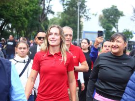 La cancha del Deportivo Reynosa fue transformada en un espacio seguro, accesible y de calidad, diseñado para promover el deporte, la educación y el desarrollo integral de la niñez y juventud en Azcapotzalco y zonas aledañas. FOTOS: Especial