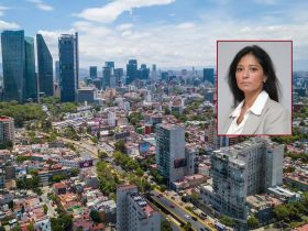 “En la Ciudad de México no hay lógica de planeación porque no existe planeación, la Constitución capitalina lo ordenó desde 2018, pero ya llevamos dos Jefas de Gobierno y no existe un Plan General de Desarrollo ni un Programa General de Ordenamiento Territorial”, cuestiona Mayela Delgadillo, integrante del Frente Ciudadano “Salvemos la Ciudad”. FOTOS: Cuartoscuro / Especial