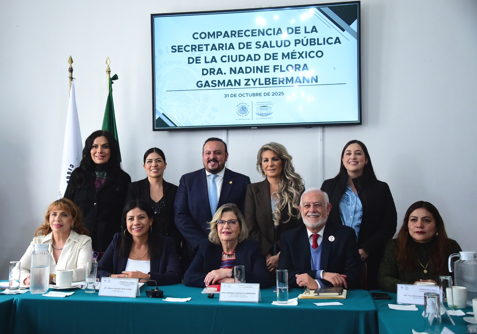 La diputada Nora Arias Contreras preguntó sobre la periodicidad en la aplicación de la vacuna del papiloma humano a menores de edad; las cifras de reconstrucciones mamarias y en qué hospitales se realizan, las acciones de detección de cáncer de ovario y dónde se aplican; y ampliar la información de la voluntad anticipada.