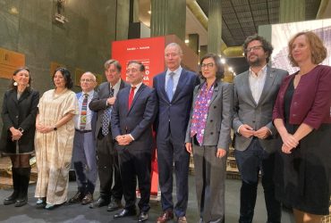 Este viernes 31 de octubre se presentó en Madrid la exposición “La mitad del mundo. La mujer en el México indígena”. Se trata de un proyecto binacional que nace con la aspiración de reforzar los vínculos entre ampos países a través del reconocimiento histórico de las culturas originarias y del papel fundamental de las mujeres en las comunidades indígenas de México. FOTO: Especial