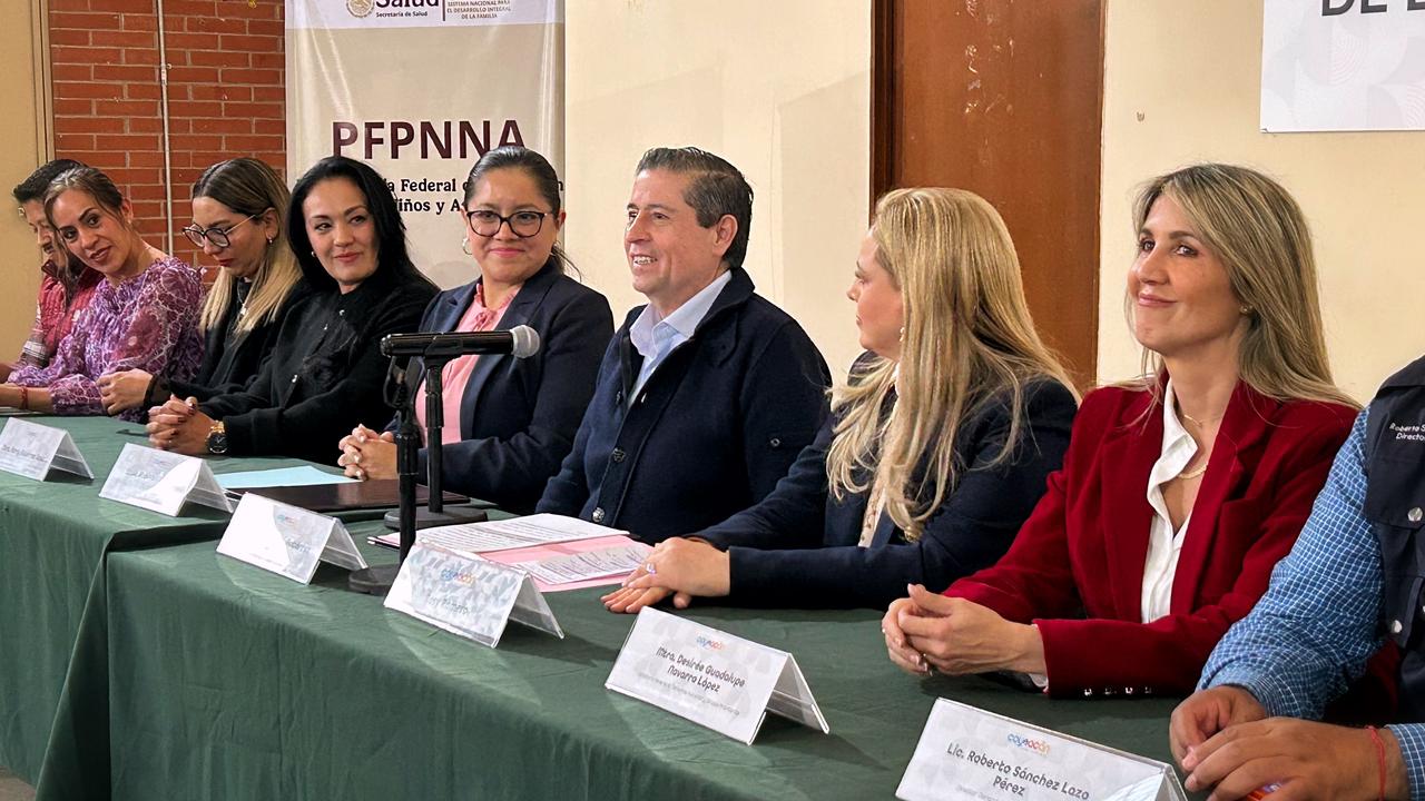 Inauguran en Coyoacán la 1ª Unidad de Protección para Niñas, Niños y Adolescentes en coordinación con la Procuraduría Federal en la materia, del DIF Nacional. FOTO: Especial