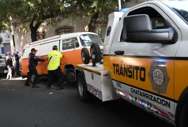 Estos operativos continuarán de forma permanente y se mantendrán recorridos en las 56 colonias de la demarcación con apoyo de Blindar BJ 360º, Policía Auxiliar y grúas de la Subsecretaría de Control de Tránsito. FOTO: Especial