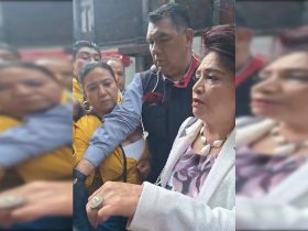 Contrario a lo estipulado en la normatividad para los servidores públicos, de que sólo los altos funcionarios que realizan labores de seguridad tienen autorización de utilizar guardaespaldas, la presidenta del Instituto Electoral de la Ciudad de México, Patricia Avendaño, acudió al Congreso capitalino con escoltas y uno de ellos agredió a Blanca Fernández, secretaria de Igualdad de Género y Agendas de Derechos Humanos. FOTO: Especial