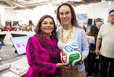 El tema es aún más preocupante porque la representante del Gobierno de la República para la organización del Mundial, Gabriela Cuevas, fue jefa delegacional en Miguel Hidalgo (por el PAN), por lo que sabe la oportunidad que se pierde para la demarcación, pero sobre todo el error en el que incurren Brugada y Sheinbaum. FOTO: Especial