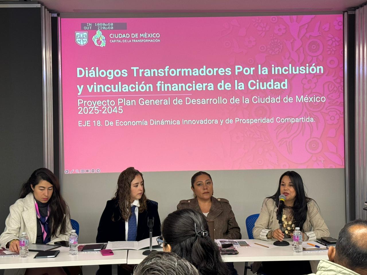 “Este Plan, que vamos a legislar en el Congreso capitalino, tiene que ver con qué queremos para nuestra ciudad durante 20 años”, expresó Xóchitl Bravo. FOTO: Especial