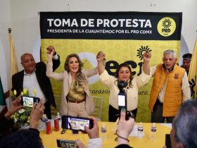 Diputada Nora Arias, líder el PRD CDMX, reconoce las décadas de trabajo de Ceci Ocampo, a favor de la población en la demarcación territorial.