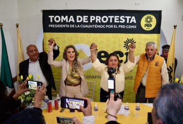 Diputada Nora Arias, líder el PRD CDMX, reconoce las décadas de trabajo de Ceci Ocampo, a favor de la población en la demarcación territorial.