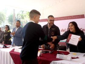 Con la participación del alcalde Fernando Mercado Guaida, quien encabezó la instalación del Comité Consultivo de Educación Media Superior, la Alcaldía La Magdalena Contreras impulsa un modelo innovador que coloca a las y los estudiantes en el centro de la transformación educativa. FOTOS: Especial
