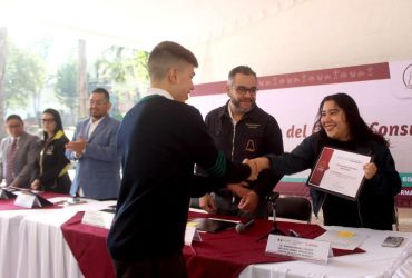 Con la participación del alcalde Fernando Mercado Guaida, quien encabezó la instalación del Comité Consultivo de Educación Media Superior, la Alcaldía La Magdalena Contreras impulsa un modelo innovador que coloca a las y los estudiantes en el centro de la transformación educativa. FOTOS: Especial